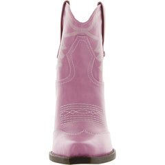 Circus by Sam Edelman Josephina Pink Carnation Pointed Toe Block Heeled Booties
