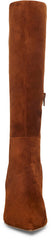Steve Madden Forrest Brown Suede Pull On Classic Pointed Toe Knee High Boot