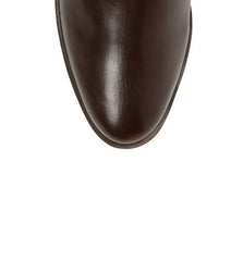 Klub Nico Zezette Woven Cafe Brown Calf Leather Knee High Equestrian Riding Boot