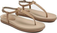 Sam Edelman Naomi Almond Slip On Open Toe Buckle Adjustable Ankle Straps Sandals