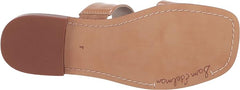 Sam Edelman Haydee Blush Multi Fashion Slip On Open Toe Heeled Flat Sandals