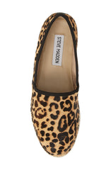 Steve Madden Alexia leopard Espadrille Wedge Slip On Flat Wedge Platform