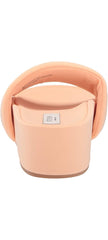 Steve Madden Robyn Peach Fashion Slip On Platform Slide Casual Flat Sandals