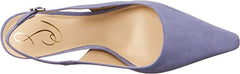 Sam Edelman Bianka Dusty Violet Slingback Kitten Heel Pointed Toe Wide Pumps