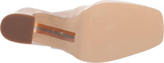 Sam Edelman Jildie Linen Patent Mary Jane Platform Slingback Pumps Sandals