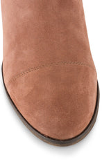 Klub Nico Bae Scallop Bootie-Terracotta Nude Low Cut our Fashion Ankle Bootie