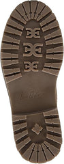 Sam Edelman Steele Sepia Taupe Rounded Toe Pull On Chunky Lug Sole Ankle Booties