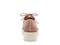 Vince Camuto Nillindie Poise Pink Blush Lace Up Sneaker Platform Oxford Loafers