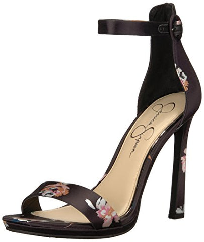 Jessica Simpson Women's PLEMY Heeled Sandal, Black