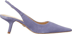 Sam Edelman Bianka Dusty Violet Slingback Kitten Heel Pointed Toe Wide Pumps