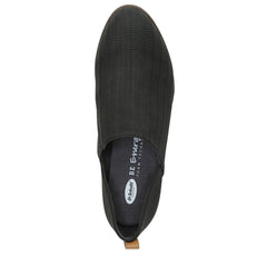Dr. Scholl's Ruler Black New Day Fashion Slip On Rounded Toe V Design Loafers 10 W