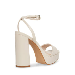 Steve Madden Lessa Platform Sandals Women Block Heel Ankle Strap Open Toe Pumps