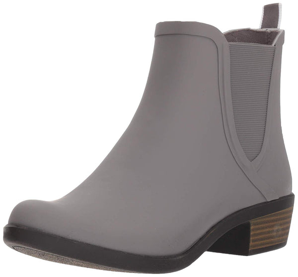Lucky Brand Basel H20 Titanium Gray Waterproof Pull On Chelsea Rain Snow Bootie