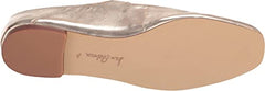 Sam Edelman Michaela Gold Mary Jane Buckled Ankle Strap Square Toe Flats