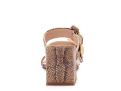 Louise Et Cie JERILYN Adjustable Straps Buckle Open Toe Slip-On Mule Sandals