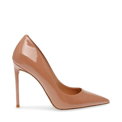 Steve Madden Vala Dark Blush Patent Fashion High Heel Pointed Toe Stiletto Pumps