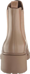 Cole Haan Grand Ambition Westerly Irish Coffee Leather Pull On Rounded Toe Boots