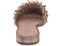 Cecelia New York Nox Mule Gold Metallic Sparkle Pointed Toe Flats Slide Sandals