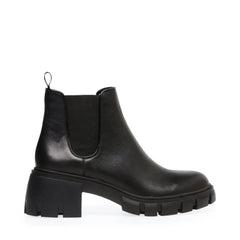Steve Madden Women's Howler Block Heel Platform Ankle Boots Black