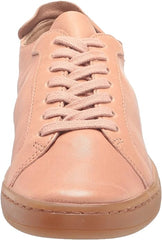 Sam Edelman Jayme Beige Blush Lace Up Rounded Toe Flat Heeled Low Top Sneakers