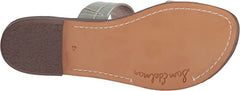 Sam Edelman Gala Dark Seaglass Green Slip On Rounded Open Toe Slide Sandal