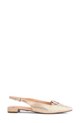 Cecelia New York Jacqueline Womens Flats Slingback Pointed Toe Sling Back Shoes
