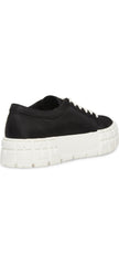 Steve Madden Rorey Black Lace Up Rounded Close Toe Platform Fashion Sneakers