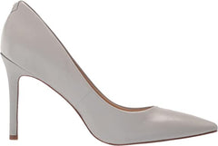Sam Edelman Hazel Pebble Grey Stiletto Heel Pointed Closed Toe Dress Pumps