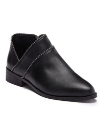 Lucky Brand Perrma Curved Topline Pinpoint Studed Moto Edge Bootie