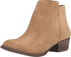 Jessica Simpson Delaine Boot Dakota Tan Booties Stacked Heel Low Cut Ankle Boot