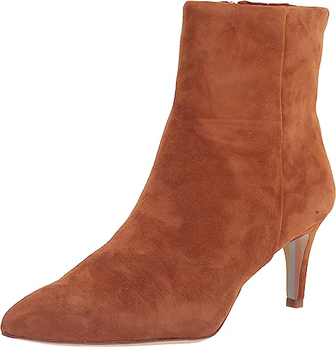 Sam Edelman Ulissa Frontier Brown Pointed Toe Kitten Heel Bootie Ankle Boot