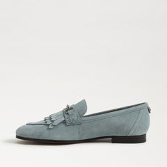 Sam Edelman Lacy Coastal Blue Fashion Slip On Rounded Toe Dress Loafers