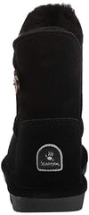 BEARPAW Girls' Rosie YOUTH Fashion Boot, Black (13)