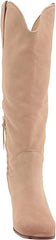 Sam Edelman Britten Sesame Squared Toe Block Heel Leather Knee High Western Boot