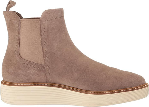 Cole Haan Originalgrand Platform Chelsea Irish Coffee Suede Waterproof Boots