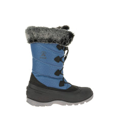 Kamik Women's Snow Boot Blue Fur Lined Warm Waterproof Snow Boots (6)