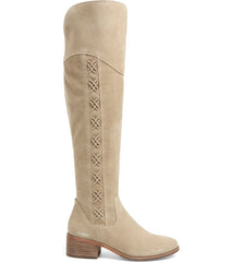 Vince Camuto Kreesell Taupe Suede Classic Over The Knee Riding Boot (6, TAUPE NOTCH)