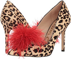 Sam Edelman Haide Sand Leopard Fashion Stiletto High Heel Pointed Toe Pumps