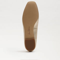 Sam Edelman Meadow Golden Yellow Multi Slip On Bow Detailed Ballet Flats
