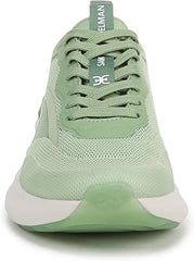 Sam Edelman Sarita Green Multi Lace Up Athletic Runner Low Top Sneakers