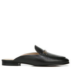 Sam Edelman Laurna Linnie Blakc Leather Elegant Slip On Pointed Toe Classic Mules