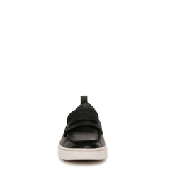 Vionic Uptown Black Leather Fashion Slip-ons Platform Loafers Shoes