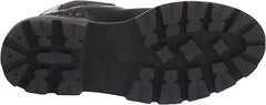 Sam Edelman Genia Black Chunky Heel Rounded Toe Pull On Zip Ankle Chelsea Boots