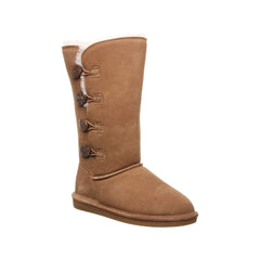 Bearpaw Lori Tall Boot for Women HIckory Suede Knee High Boots