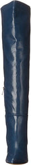 Sam Edelman Ursula Pacific Navy Pointed Toe Kitten Heel Over the Knee Boots