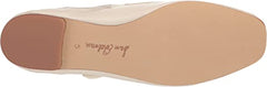 Sam Edelman Michaela Modern Ivory Mary Jane Buckle Ankle Strap Pointed Toe Flats