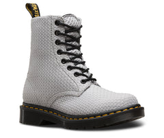 Dr. Martens Women's Page WC Waffle Cotton Woven Combat Boots (3 Medium UK (5 US))