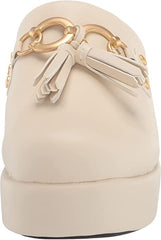 Circus by Sam Edelman Jedda Blue Fog Strappy Studs Ankle Strap Platform Mules