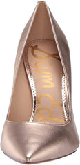 Sam Edelman Hazel Champagne Stiletto Heel Pointy Toe Slip On Fashion Dress Pumps