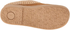 Clarks Women's Knit Scuff Leather Slipper Mules Sweater Cuff Clog (6, Cinnamon)